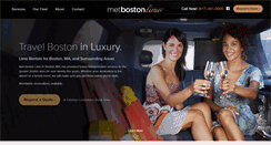 Desktop Screenshot of metbostonlimo.com